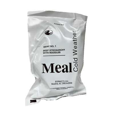 #ad #ad Cold Weather Military MRE Individual Meals 2024 Inspection Date $22.75
