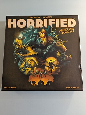 #ad Horrified: American Monsters Strategy Board Game $23.00