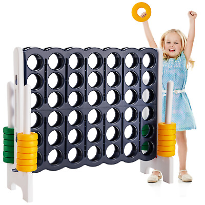 #ad #ad Jumbo 4 to Score 4 in a Row Giant Game Set Kids Adults Gift for Outdoor Indoor $149.99