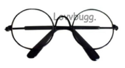 #ad Black Wire Frame Glasses for American Girl 18quot; Doll Potter Costume FREESHIP ADDS $7.95