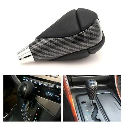 #ad Car Automatic Gear Stick Shift Knob Carbon Fiber Color For Lexus IS250 06 12 $14.89