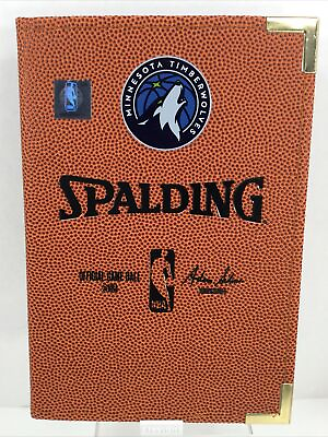 #ad Spalding NBA Game Ball Basketball Portfolio Minnesota Timberwolves Edition $29.95