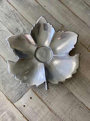 #ad Silver Maple Leaf Silver dish SD4 $26.21
