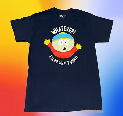 #ad New South Park Cartman WHATEVER Ill Do what I Want Vintage Mens T Shirt $21.95