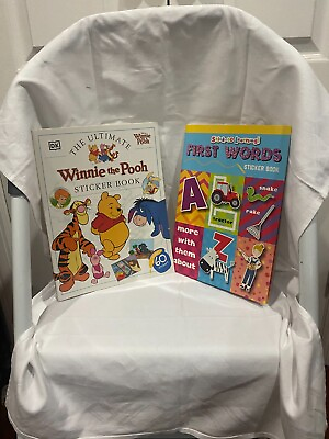 #ad Winnie the Pooh Sticker Books amp; Stick to Learning First Words $14.99
