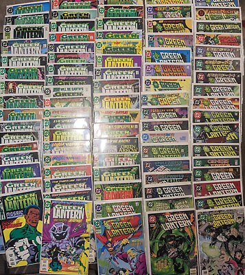 #ad Green Lantern vol. 3 Lot of 163 1990 DC Comics Gerard Jones Emerald Dawn $400.00