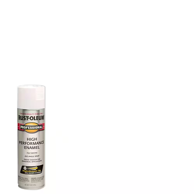 #ad 15 Ounce Rust Preventative Enamel Gloss White Spray Paint Case of 6 $71.52