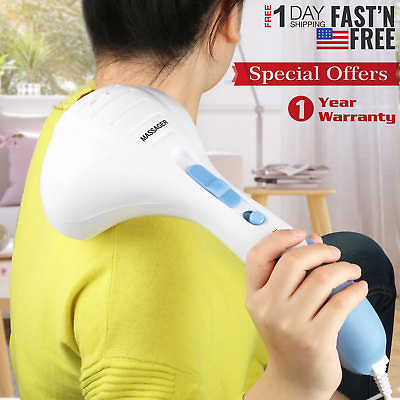 #ad Handheld Full Body Electric Massager Deep Tissue Percussion Wand Back Neck Relax $31.89