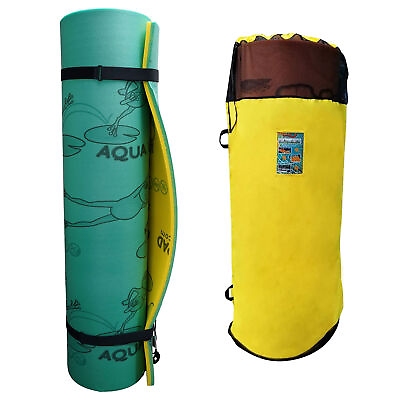 #ad Aqua Lily Pad Water Mat Playground Floating Foam Pad Bundle w Nylon Storage Bag $640.99