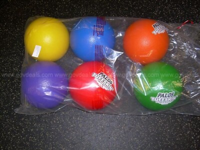 #ad TuffSKIN™ 8.25” Premium Foam Multi Balls Set of 6 Dodgeball $150.00