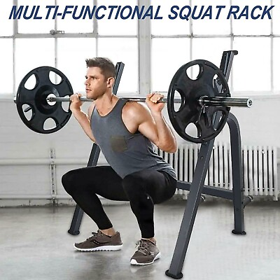 #ad Multifunctional Bench Press Household Squat Rack Commercial Workout Storage $136.60