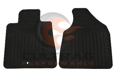 #ad 2009 2017 Traverse Genuine GM Front All Weather Floor Mats Black 22890016 $79.99