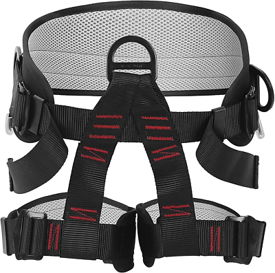 #ad Climbing Safety Safe Seat Belt for Outdoor Tree Climbing Outward Band Expandin $48.99
