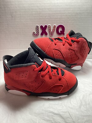 #ad Nike Air Jordan 6 Retro Shoes Varsity Red Toddler Size 9C $50.00