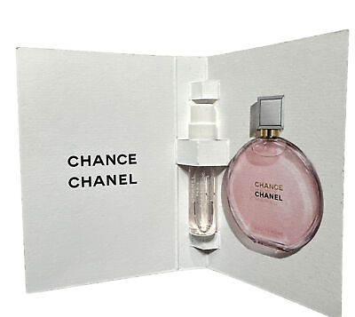 #ad Chanel Chance Eau Tendre Eau de Parfum Perfume Sample New Carded $25.00
