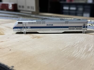 #ad N SCALE KATO AMTRAK AMTK PHASE 4 IV P42 #121 SHELL ONLY $40.00
