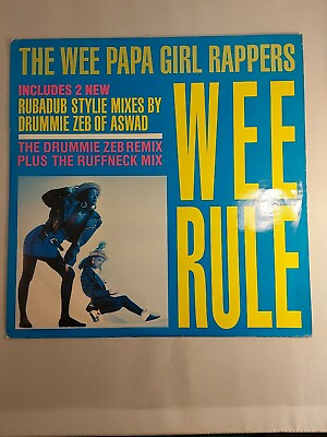 #ad WEE PAPA GIRL RAPPERS Wee Rule 12quot; Single PS REMIX GBP 6.38