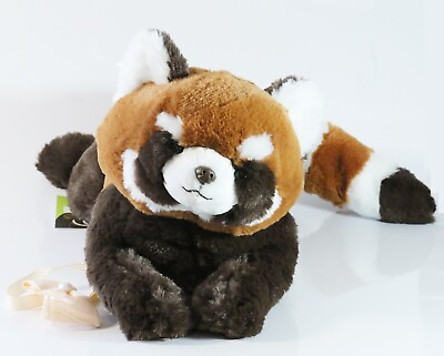 #ad SunLemon Cuddly Plush Fluffy Lesser Panda Lap stuffed Hiza Lesser S Pet Choker $65.77