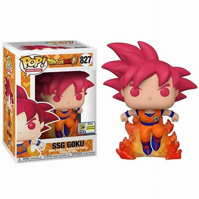 #ad Funko Pop Animation Dragon Ball Super Ssg Goku 827 Vinyl Figures Collections $36.51