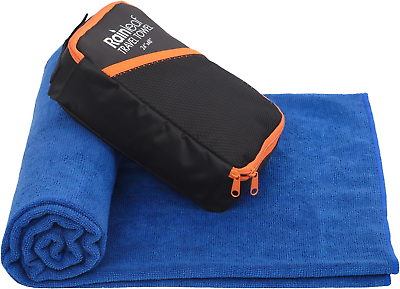 #ad Quick Dry Travel Towel: Ultra Compact Microfiber Absorbent $20.34
