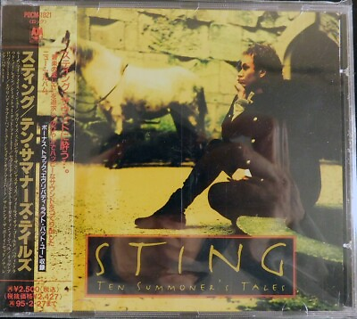 #ad Sting Ten Summoner#x27;s Tales 1993 Album Japan First Pressing CDOBI. Ultra Rare $49.99