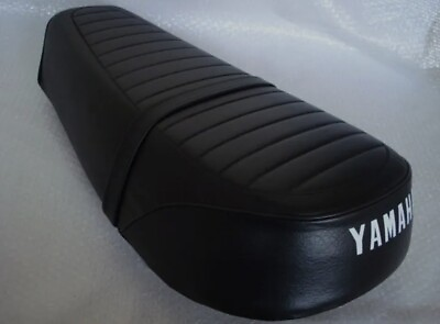 #ad Yamaha ENDURO DT100 DT125 DOUBLE SEAT COMPLETE BLACK $179.00