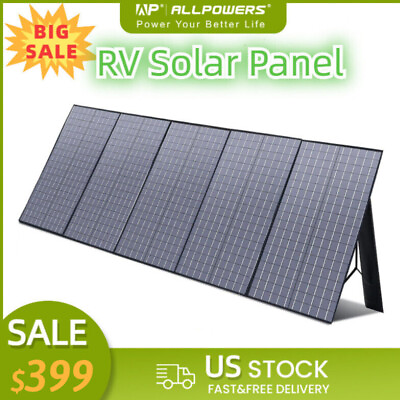 #ad 400W Watt Portable Foldable Solar Panel Kit for Generator Power Station RV Home $399.00
