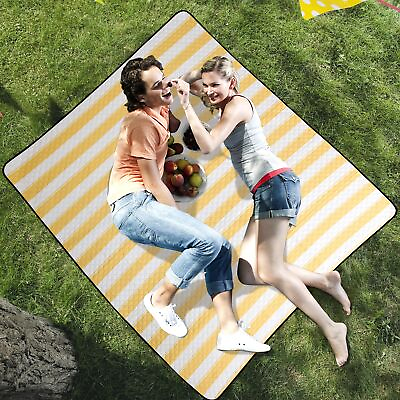 #ad Extra Large Picnic Outdoor Blanket 80”x60” Waterproof Picnic Mat Foldable Cam... $28.04