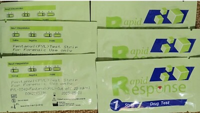 #ad 60 Rapid Response Drug Screening Test Strips With FREE LIFE SAVING GIFT $35.00