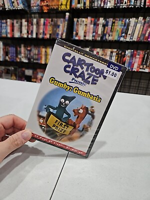 #ad NEW Cartoon Craze Presents Gumby: Gumbasia DVD 2006 Sealed $6.50
