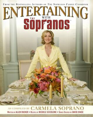 #ad Entertaining with the Sopranos hardcover Soprano Carmela $6.67