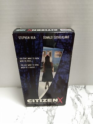 #ad Citizen X VHS 1995 $10.40