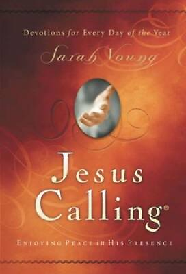 #ad Jesus Calling: Enjoying Peace in His Presence Hardcover ACCEPTABLE $3.97