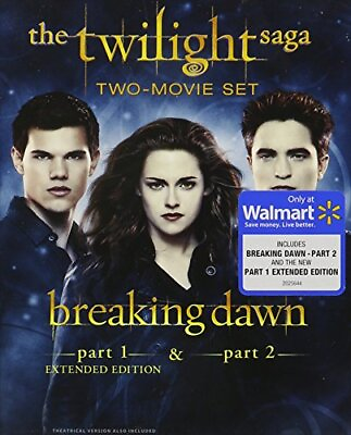 #ad The Twilight Saga: Breaking Dawn Parts 1 amp; 2 Extended Edition Blu ray ... $8.49