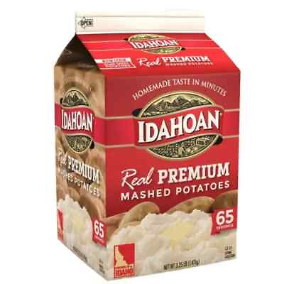 #ad Idahoan Real Premium Mashed Potatoes 3.25 Lbs. FREE SHIPPING $13.86