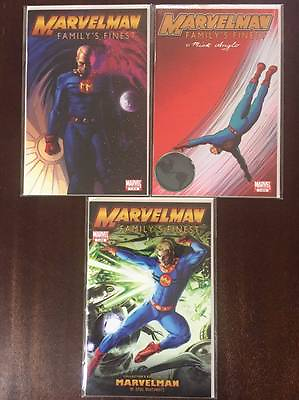 #ad Marvelman: Family#x27;s Finest Comic Book Lot Variants Marvel NM $17.00