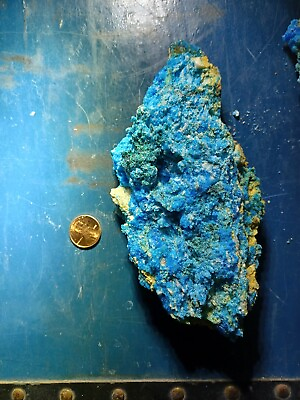 #ad HUGE AAA Natural Chalcanthite Specimen From Blue Spirit Copper Mine AZ $280.00