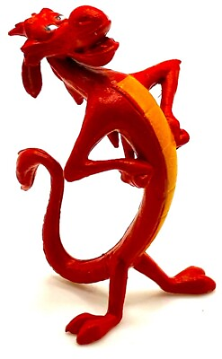 #ad #ad MUSHU Walt Disney MULAN Princess Dragon PVC TOY Playset Figure 1 1 2quot; FIGURINE $14.99