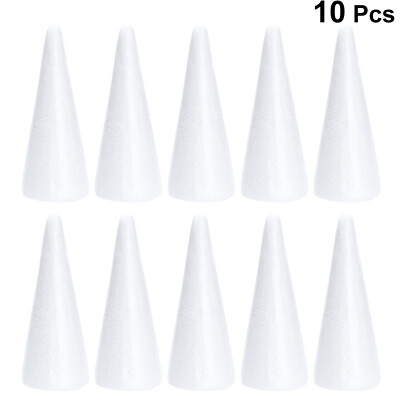 #ad Craft with Polystyrene Foam Cones White Cone Foam Accessories $9.99