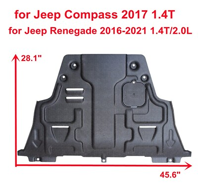 #ad for Jeep 2017 Compass 1.4T Auto Engine Splash Lower Under Mudguard Flap Cover $94.17