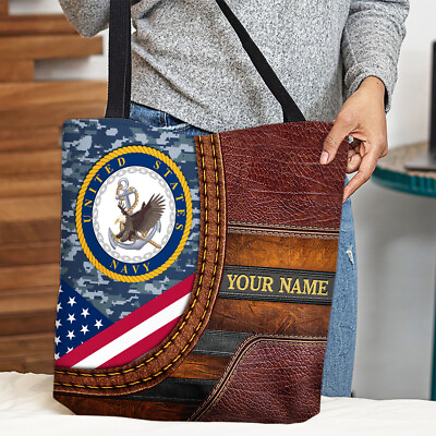#ad US Army Veteran Tote Bag Navy Army Veteran Handbag Love Veteran Shoulder Bag $23.99