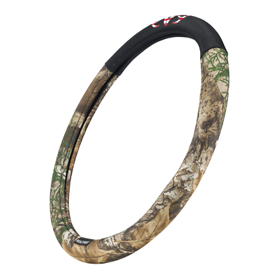 #ad Realtree Camo American Antler Steering Wheel Cover Camouflage Auto Truck Car $21.95