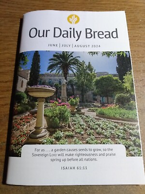 #ad Our Daily Bread Devotional June July August 2024 $2.50