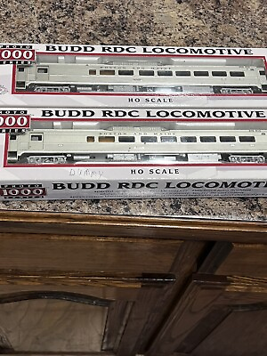 #ad Proto 1000 Series HO Budd RDC Boston amp; Maine #6209 powered amp; #621 nonpowered $165.00