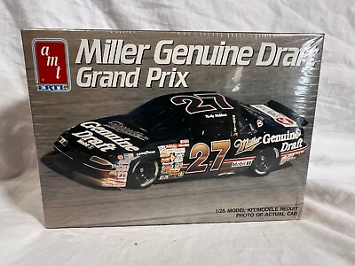 #ad AMT Ertl Miller Genuine Draft Grand Prix 1 25 Scale Model Sealed 1990 $35.00