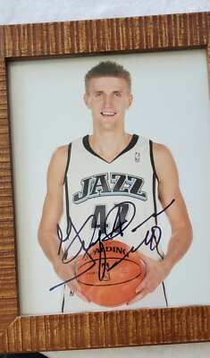 #ad Andrei Kirilenko Signed Certified Authentic Utah Jazz 8.5x11 inch photo framed $19.99