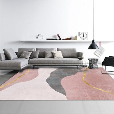 #ad Living Room Rug Non slip and Dirt resistant Entrance Mat Modern Bedroom Rugs $53.66