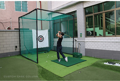 #ad Large Area To Play Golf Golf Outdoor Practice Net Cage without Mat 9.8ft x 9.8ft $407.55