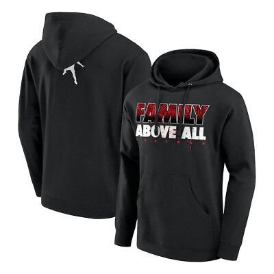 #ad Roman Reigns Family Above All Pullover Hoodie Black $35.95