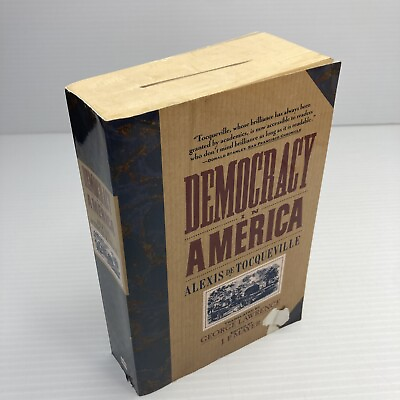 #ad Democracy in America Alexis de Tocquevile Paperback Complete in One Volume $3.16